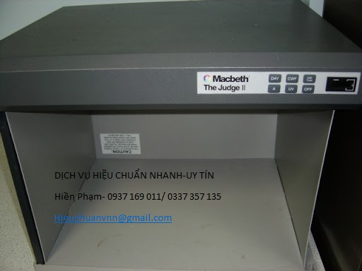 DỊCH VỤ THAY BÓNG ĐÈN LIGHTBOX VÀ HIỆU CHUẨN CẤP GCN THEO ISO 17025