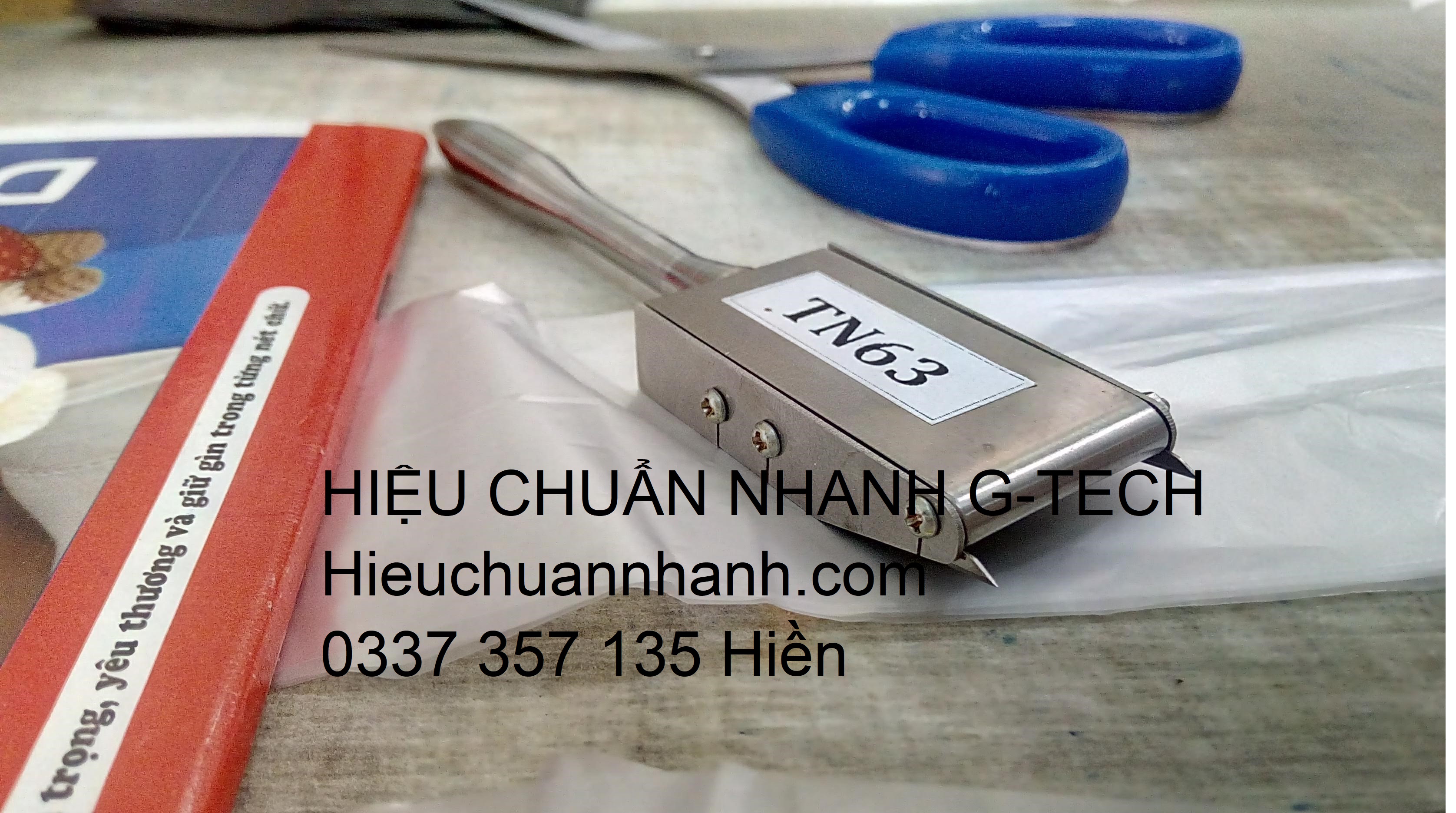 Hiệu chuẩn Dao cắt mẫu Cutting Tool - Hiệu chuẩn nhanh G-TECH