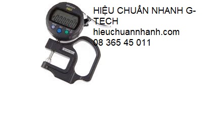 Hiệu chuẩn thiết bị đo độ dày/ Thickness Gague MITUTOYO 547-301- Dv hiệu chuẩn nhanh