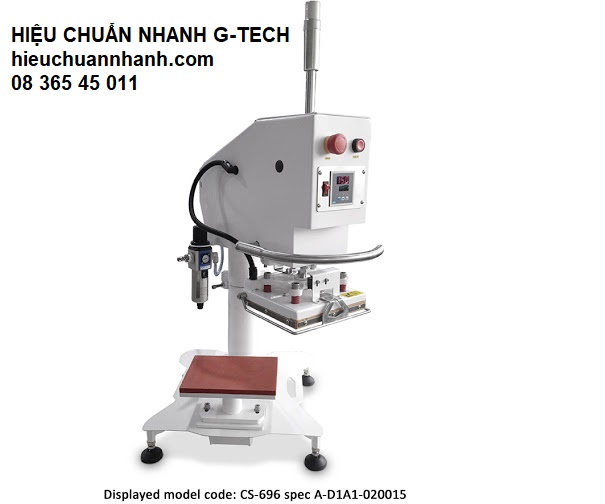 Hiệu chuẩn máy ép tem/ Stamping Machine H&H CS-696- Hiệu chuẩn nhanh