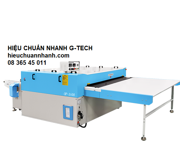 Hiệu chuẩn máy ép nhiệt/ Fusing Machine OSHIMA OP-1600L- Hiệu chuẩn nhanh