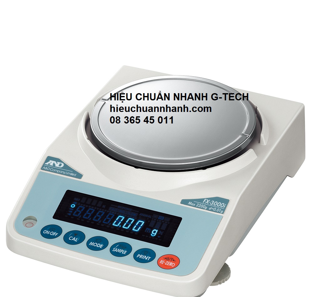 Hiệu chuẩn cân điện tử, kỹ thuật, phân tích/ Electronic Balance SHS FX-3000