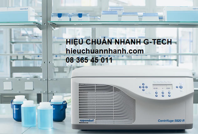 Hiệu chuẩn máy ly tâm/ Speedometer Of Centrifuge EPPENDORF 5920R