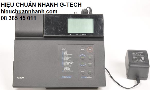 Hiệu chuẩn máy đo pH/ pH Meter ORION 420A- Hiệu chuẩn nhanh