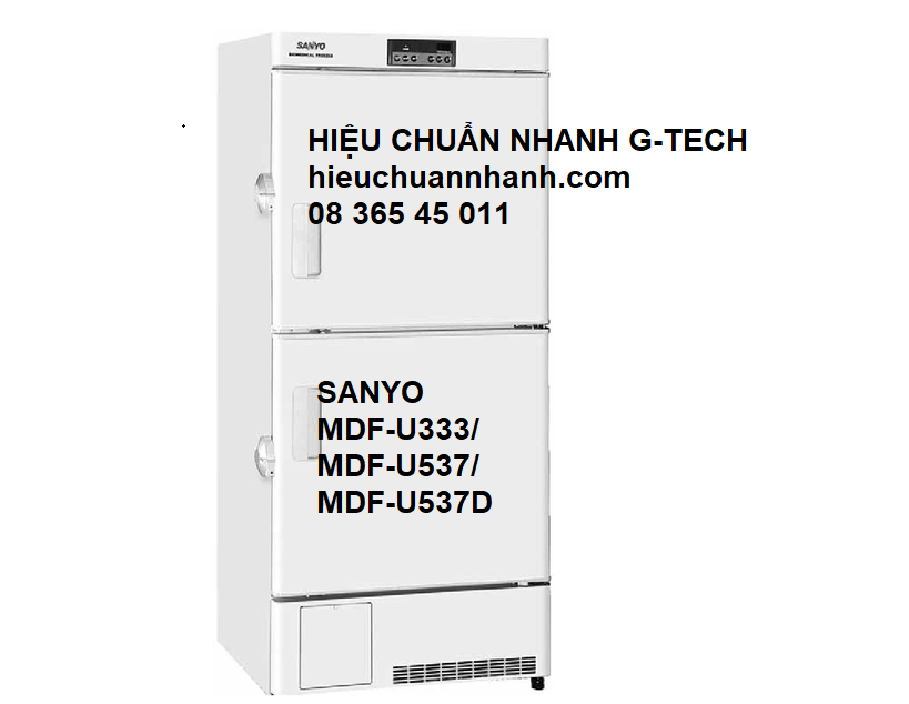 Biomedical Freezer SANYO MDF-U333/ MDF-U537/ MDF-U537D Hiệu chuẩn tủ đông sâu ngành y tế