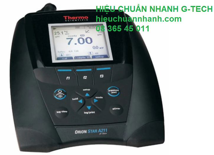 Hiệu chuẩn máy đo pH THERMO SCIENTIFIC ORION STAR A211- Hiệu chuẩn nhanh