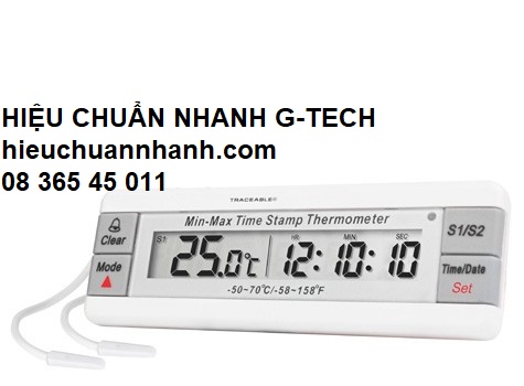 Hiệu chuẩn thiết bị đo nhiệt độ 2 đầu TRACEABLE/Dual Thermo Meter