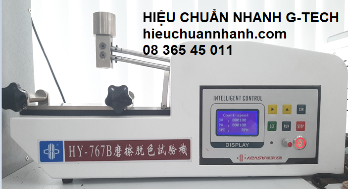 Hiệu chuẩn máy cà masat HY-767B/ Hammer Electric Crock Tester