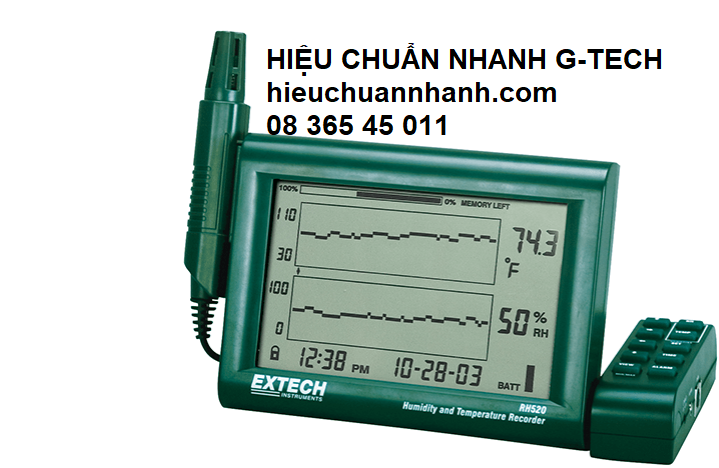 Hiệu chuẩn máy ghi biểu đồ nhiệt độ- Hiệu chuẩn nhanh G-TECH