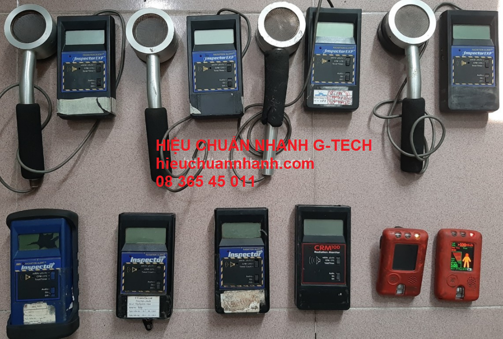 Hiệu chuẩn máy đo phóng xạ, bức xạ- Hiệu chuẩn G-TECH