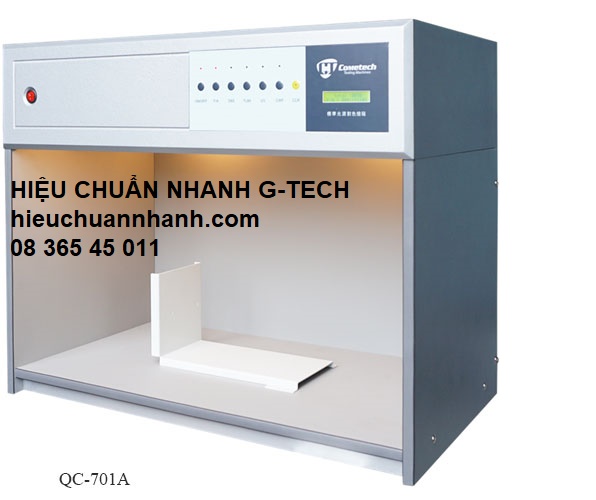 Hiệu chuẩn Tủ so màu vải/ Lightbox Hãng Cometech- Hiệu chuẩn G-TECH