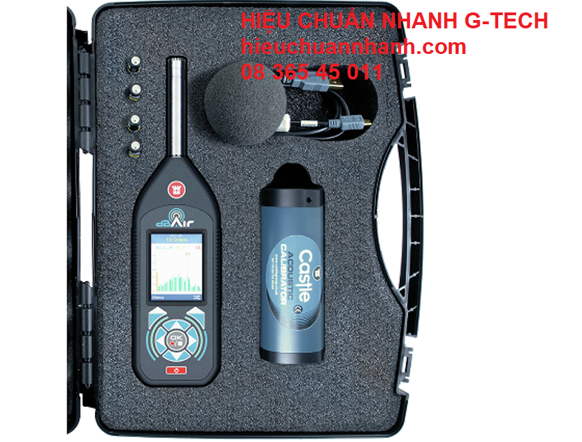 Hiệu chuẩn thiết bị đo độ ồn, âm thanh/ Sound Level Meter HÃNG CASTLE