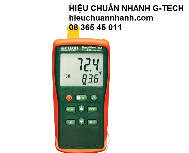 Hiệu chuẩn Thiết bị đo nhiệt độ tiếp xúc cầm tay HÃNG EXTECH