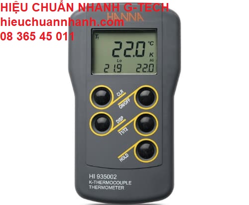 Hiệu chuẩn Thiết bị đo nhiệt độ tiếp xúc cầm tay HÃNG HANNA