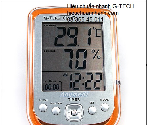 Hiệu Chuẩn Đồng Hồ Đo Nhiệt Độ Độ Ẩm Môi Trường/ Thermo Hygrometer