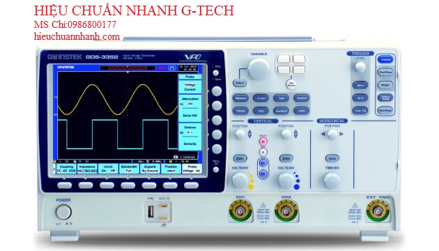 Hiệu chuẩn máy hiện sóng số UNI-T UPO3252E (250MHz,2Kênh,2.5GS/s).Hiệu chuẩn nhanh G-tech