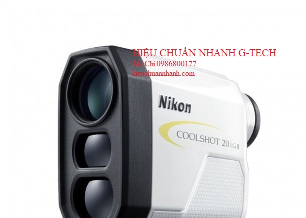 Hiệu chuẩn ống nhòm đo khoảng cách NIKON COOLSHOT 20 G II (5-730m/6-800 yd.).Hiệu chuẩn nhanh G-tech