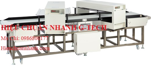  Hiệu chuẩn máy dò kim loại dạng băng tải SANKO SC1-600 (Đầu đơn; 600mm; 25m/phút).Hiệu chuẩn nhanh G-tech