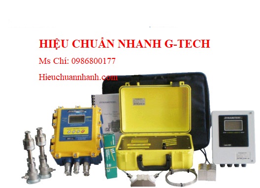 Hiệu chuẩn đồng hồ đo lưu lượng nước bằng siêu âm (kiểu lắp cố định) Dynaflox DFWF-25-4-1.Hiệu chuẩn nhanh G-tech