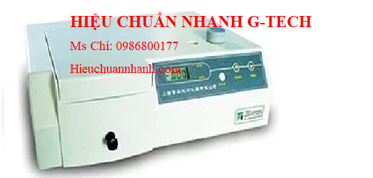 Hiệu chuẩn máy quang phổ so màu China 722.Hiệu chuẩn nhanh G-tech