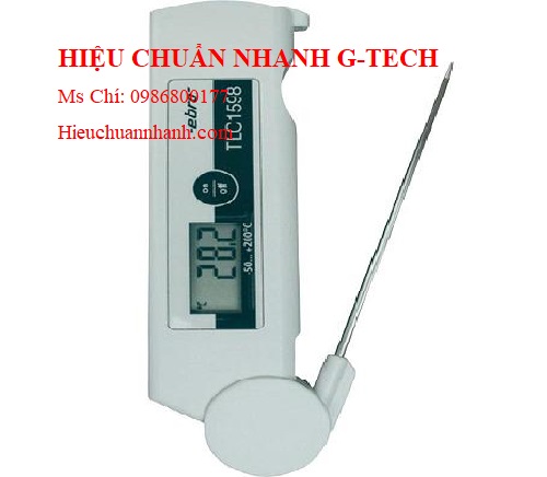 Hiệu chuẩn  đầu đọc kết quả ghi nhiệt độ EBRO EBI 20-IF (1601-0010).Hiệu chuẩn nhanh G-tech