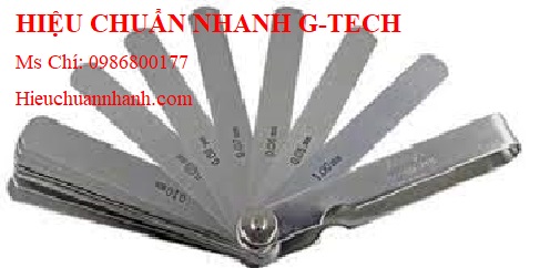  Hiệu chuẩn bộ căn lá Niigata Seiki 172ME ( 0.04~0.3mm).Hiệu chuẩn nhanh G-tech