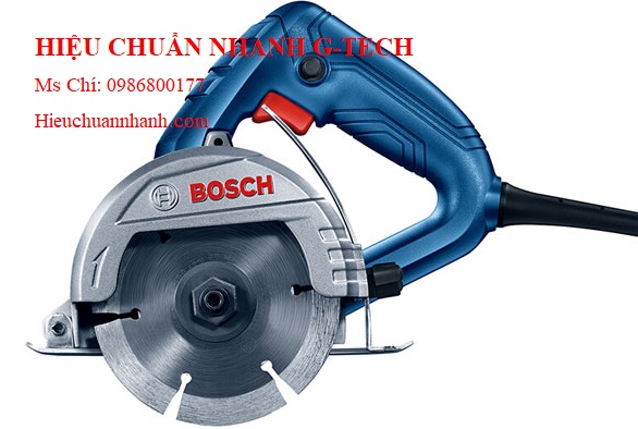  Hiệu chuẩn máy cắt gạch BOSCH GDC 140.Hiệu chuẩn nhanh G-tech