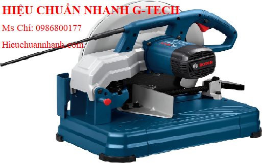 Hiệu chuẩn máy cắt sắt Bosch GCO14-24 (2,400W).Hiệu chuẩn nhanh G-tech