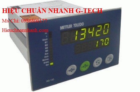 Hiệu chuẩn  màn hình hiển thị Mettler Toledo IND320.Hiệu chuẩn nhanh G-tech