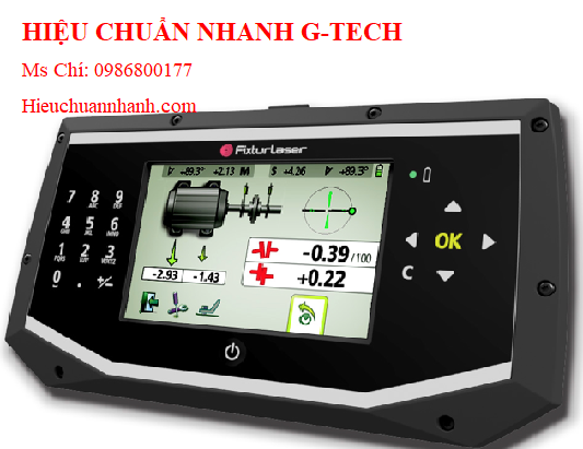 Hiệu chuẩn máy cân chỉnh đồng tâm FIXTURLASER LASER KIT (850 mm, sử dụng trên nền máy tính bảng, smartphone).Hiệu chuẩn nhanh G-tech