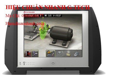  Hiệu chuẩn hệ thống căn chỉnh đồng tâm FIXTURLASER NXA Pro (10m).Hiệu chuẩn nhanh G-tech