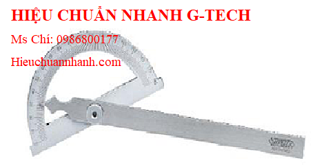 Hiệu chuẩn thước đo góc INSIZE 4799-1120 (0-180°, 120x150mm).Hiệu chuẩn nhanh G-tech