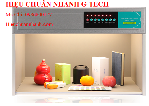 Hiệu chuẩn  tủ so màu ABD B6006 (D65,TL84,F,UV,TL83,CWF).Hiệu chuẩn nhanh G-tech