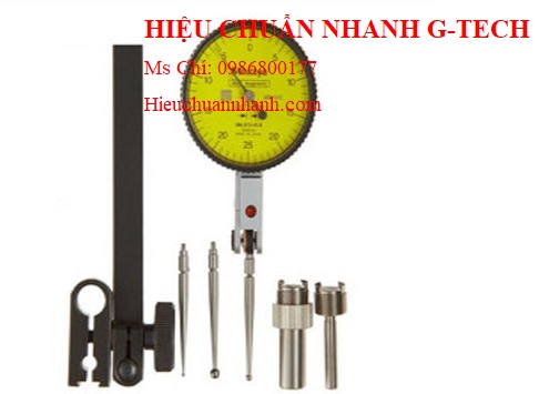 Hiệu chuẩn  đồng hồ so chân gập Mitutoyo 513-424-10T (0-0.5mm/0.01mm).Hiệu chuẩn nhanh G-tech