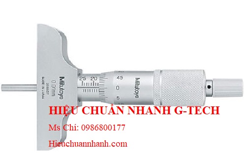 Dịch vụ tư vấn - đào tạo hiệu chuẩn  panme cơ khí đo sâu MITUTOYO 128-101 (0-25mm/ 0.01mm)