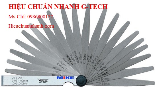 Dịch vụ tư vấn-đào tạo hiệu chuẩn nội bộ thước căn lá (Feeler gage)