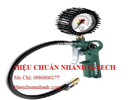  Hiệu chuẩn máy đo khí và áp suất lốp xe METABO RF 60 (0.5-12 bar / 7.3-174 psi).Hiệu chuẩn nhanh G-tech