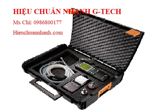  Hiệu chuẩn bộ thiết bị đo áp suất TESTO 312-4.Hiệu chuẩn nhanh G-tech