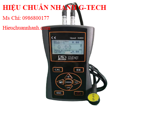 Hiệu chuẩn đầu dò đo độ dày SOLID NDT DA312S (0.75mm~80.0mm).Hiệu chuẩn nhanh G-tech