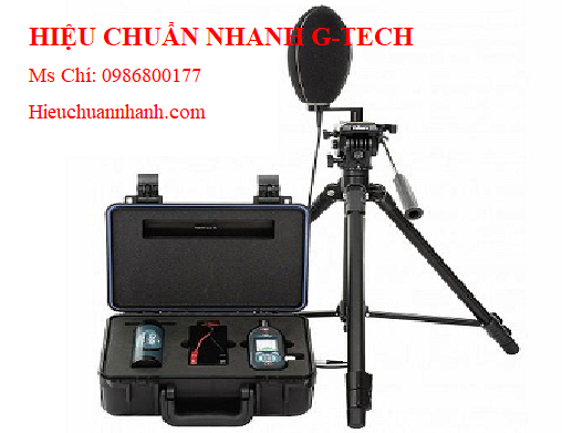 Hiệu chuẩn bộ máy đo độ ồn môi trường Castle NK118 (Class 1, 12.5 Hz-20 kHz, 95db).Hiệu chuẩn nhanh G-tech