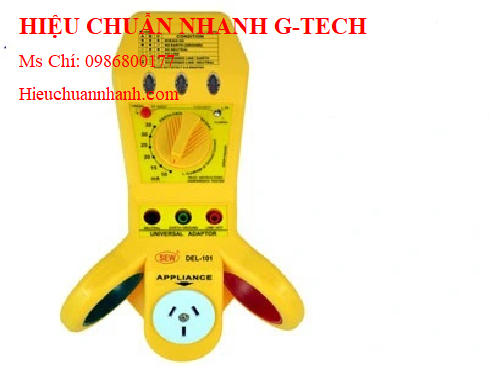 Hiệu chuẩn thiết bị kiểm tra đa năng ELCB/RCD/Wiring SEW DEL-101 (DUMBO).Hiệu chuẩn nhanh G-tech