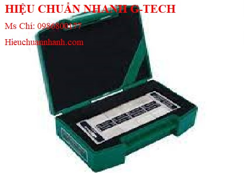 Hiệu chuẩn bộ căn mẫu độ nhám bề mặt Insize ISR-CS325 (8 khối chuẩn).Hiệu chuẩn nhanh G-tech