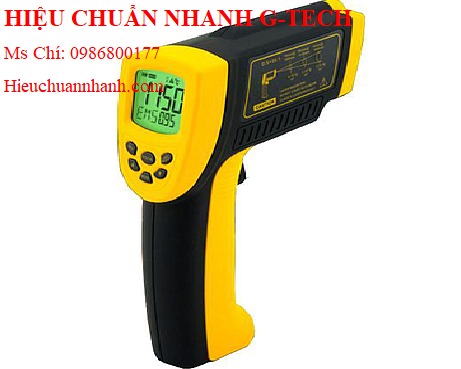 Hiệu chuẩn  súng đo nhiệt hồng ngoại SMARTSENSOR AR872D (-18℃~1150℃).Hiệu chuẩn nhanh G-tech