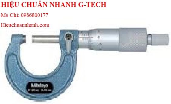 Hiệu chuẩn Panme đo độ dày tấm kim loại cơ khí INSIZE 3263-15A (0-15mm/0.01mm/SR5).Hiệu chuẩn nhanh G-tech