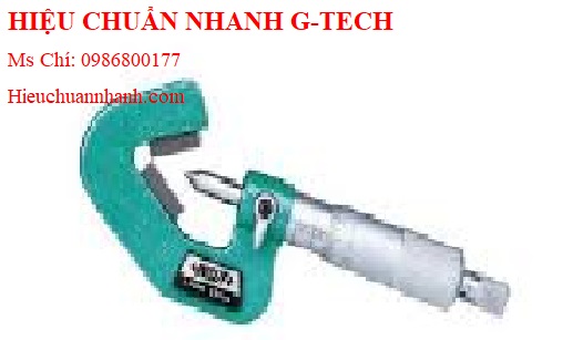 Hiệu chuẩn Panme đo ngoài cơ khí INSIZE 3292-75 (50-75mm; 0.01mm).Hiệu chuẩn nhanh G-tech