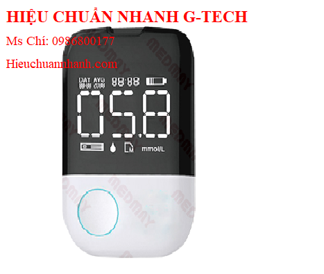 Hiệu chuẩn  máy đo đường huyết Medmay MBGW-005 (~1μl, 500 Memories, coding).Hiệu chuẩn nhanh G-tech