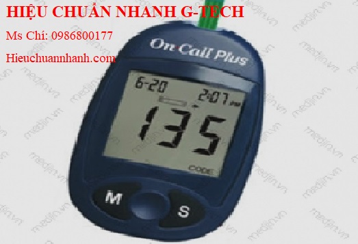 Hiệu chuẩn máy đo đường huyết Medmay MBGW-013 (~1μl, 360 Memories, coding).Hiệu chuẩn nhanh G-tech