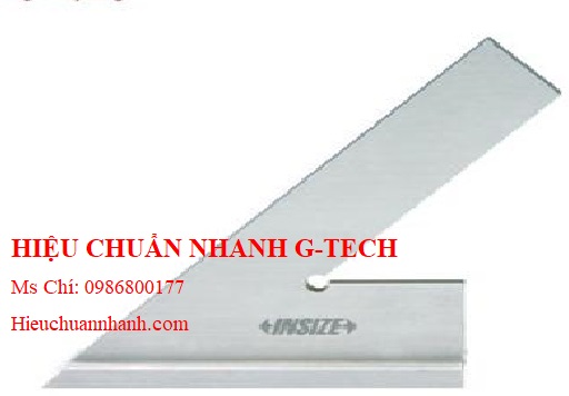 Hiệu chuẩn  thước đo góc đế rộng INSIZE 4747-150 (45°; 150x100mm).Hiệu chuẩn nhanh G-tech