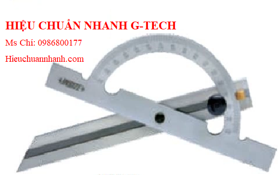  Hiệu chuẩn thước đo góc điện tử INSIZE 4779-200 (0-180°, 0.05°, 200x300mm).Hiệu chuẩn nhanh G-tech