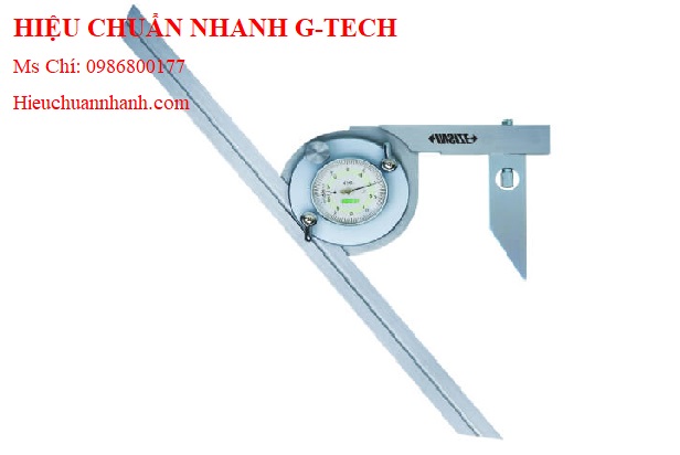 Hiệu chuẩn thước đo góc đồng hồ INSIZE , 2373-360, 0 - 360° / 5'.Hiệu chuẩn nhanh G-tech